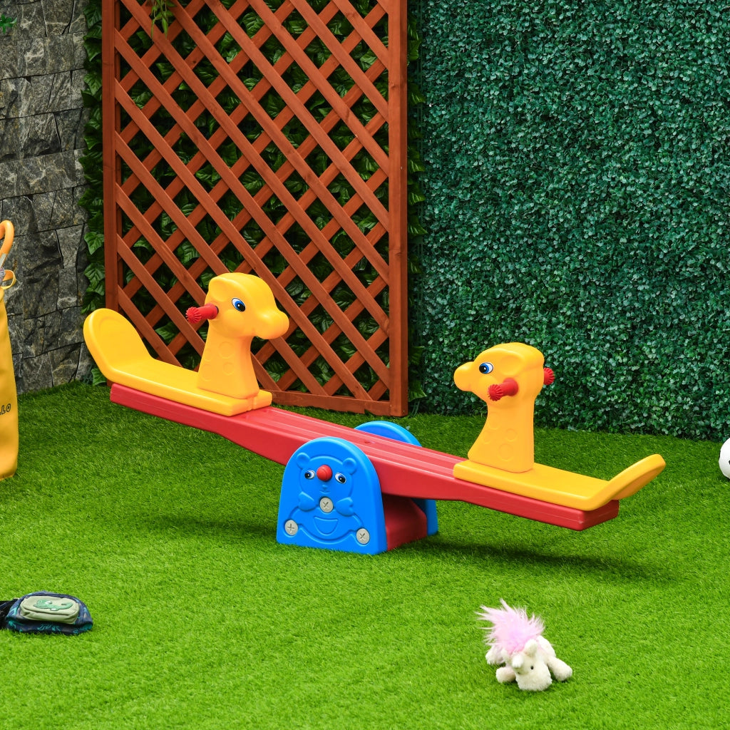 Altalena per bambini a dondolo ¨C Minimal ¨C 150x32x60 cm multicolore