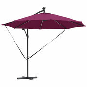 Ombrello | Parasolne Rosso Bordeaux 294 x 294 x 248 cm
