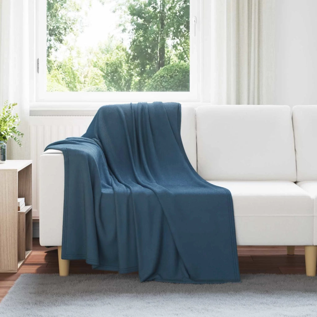 Coperta Blu navy 170 x 130 cm Panno 42017021