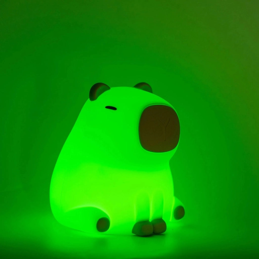 Lampada notte LED 1W RGB Capibara ricaricabile USB‑C Polux