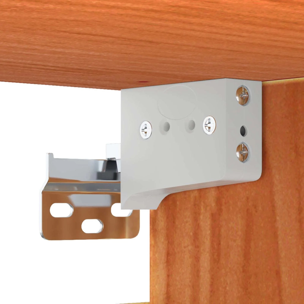 Armadietto a muro Marrone cerato 80 x 30 x 30 cm Pino massello 869948