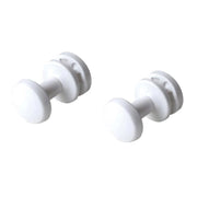 COPPIA APPENDINI PER TERMOARREDO- Bianco- ERCOS- pezzi 1