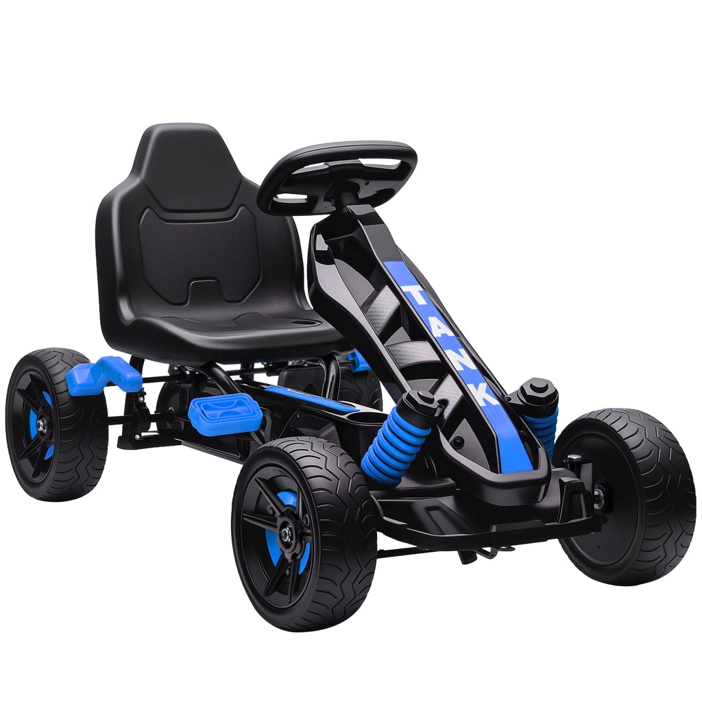 Pedalino per Bambini con Freno Automatico ¨C Minimal ¨C Metallo Blu