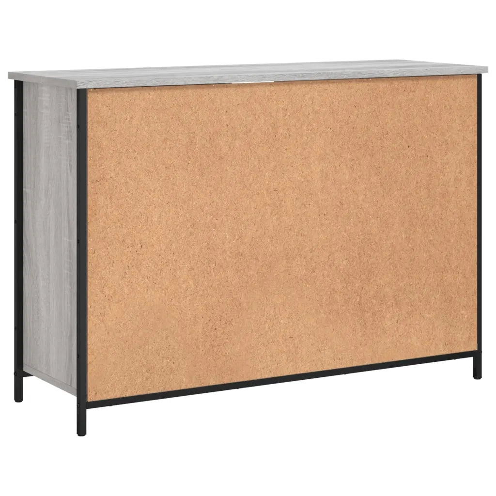 Credenza-Buffet-Armadio da cucina Grigio Sonoma 100x35x70 cm in Legno Multistrato