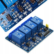 Modulo Relè 4 Canali 24V – Compatibile con Arduino | Isolamento Ottico, SPDT, 10A