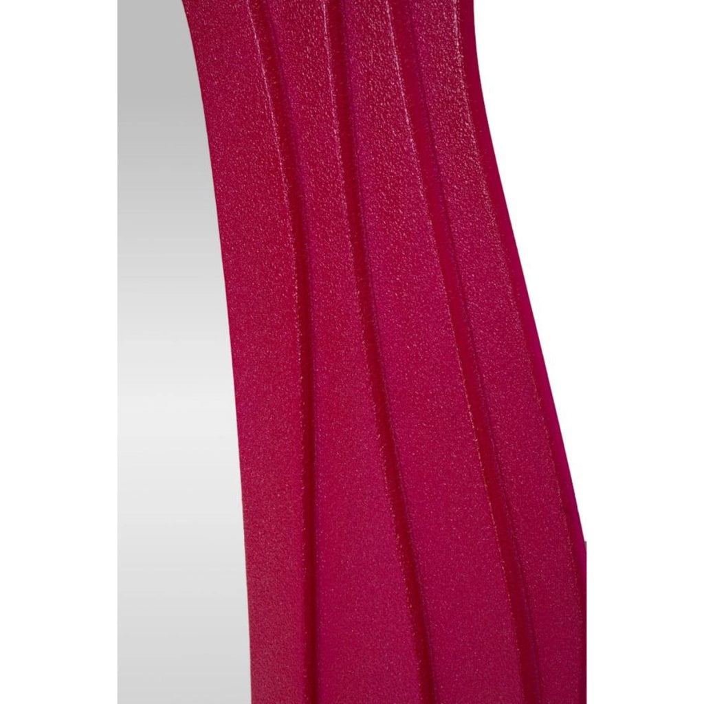 Specchio con Cornice VKH471, Rosa, MDF, 90x4x165 cm