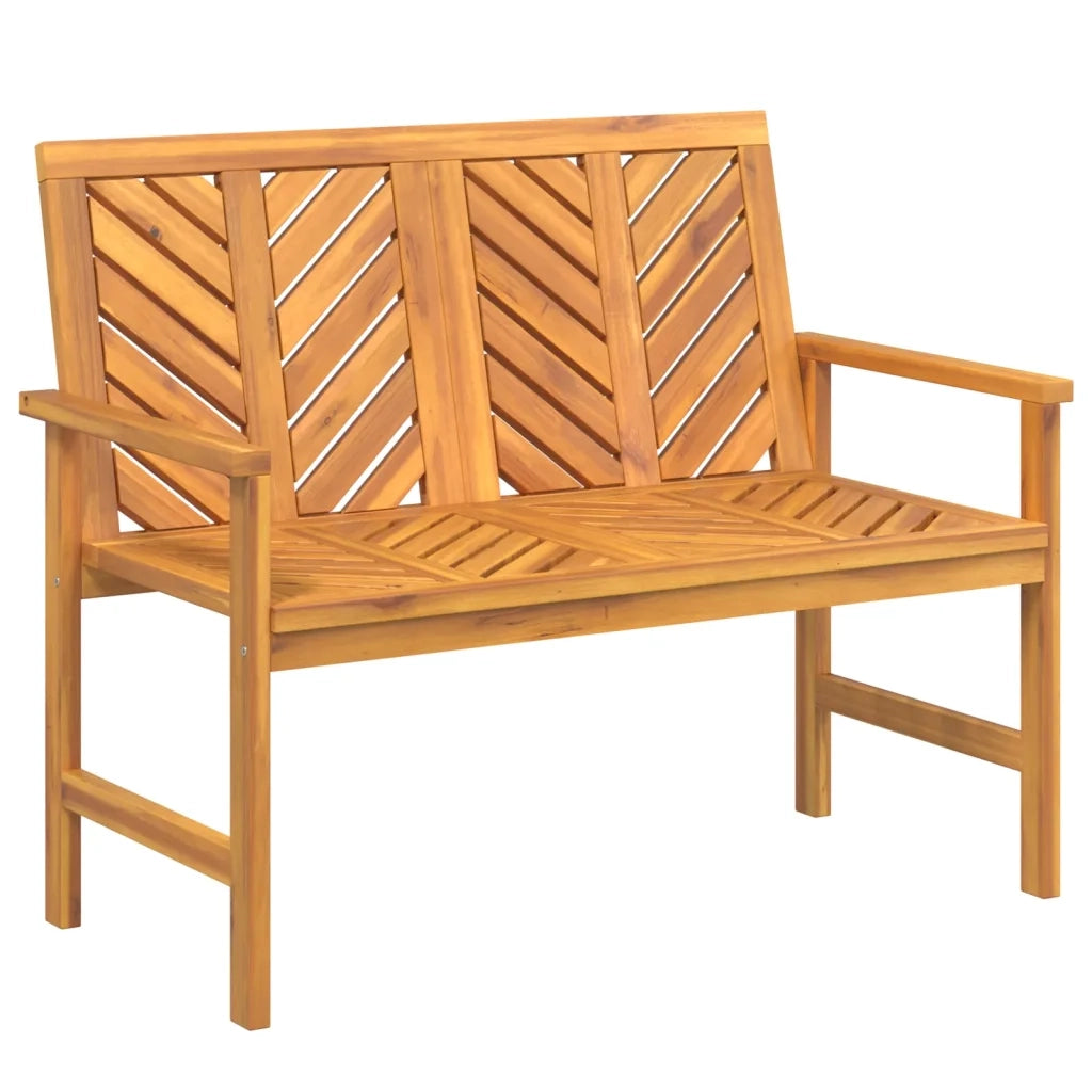Set Salotto da Giardino 2 pz in Legno Massello di Acacia 362235