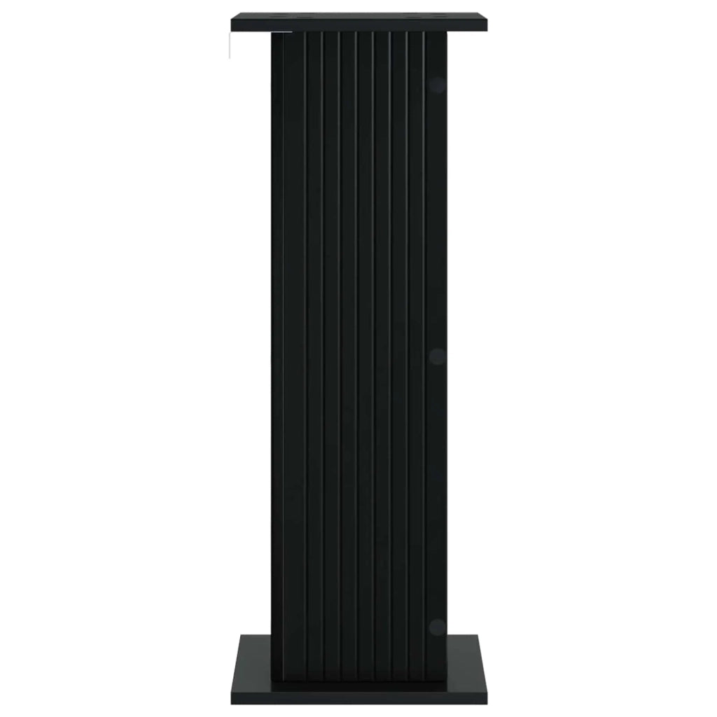 Supporto per piante | Sostegno per piante Nero 30,5 x 30 x 80,5 cm