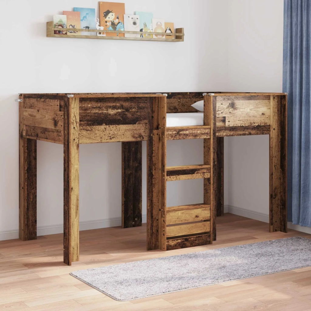 Letto a Castello per Bambini Legno vecchio 75 x 190 cm 3410473