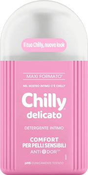 CHILLY GEL DETERGENTE INTIMO DA 300ML MAXI NEW DELICATO