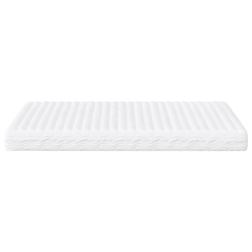 Materasso in Schiuma Bianco 200x210 cm Durezza H2 H3 4016637