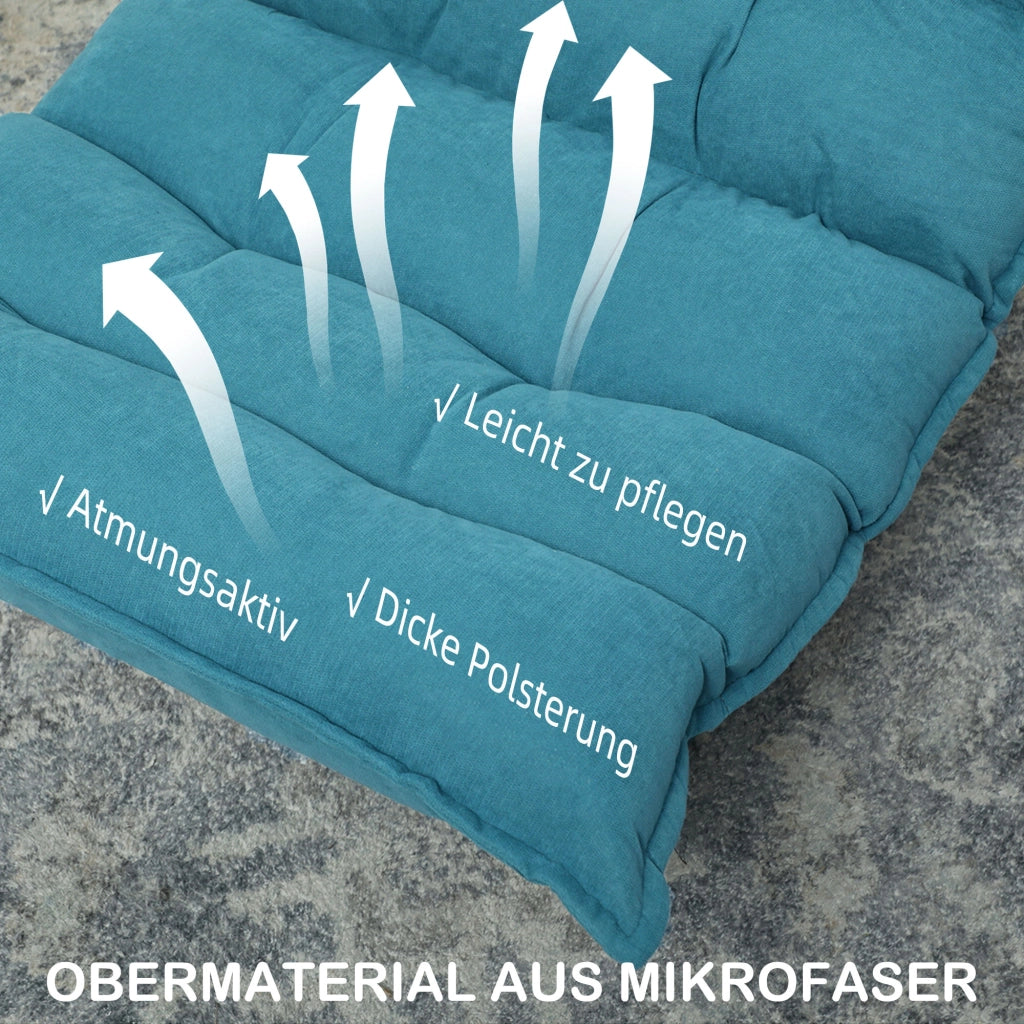 Poltrona Relax Girevole ¨C Minimal ¨C Blu 62x70x95 cm