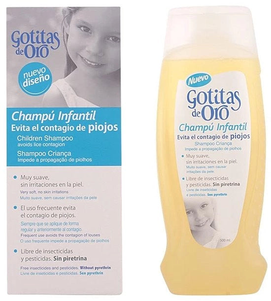 Prevenzione dei pidocchi per bambini - Shampoo 500 ml - Curazione naturale del capello