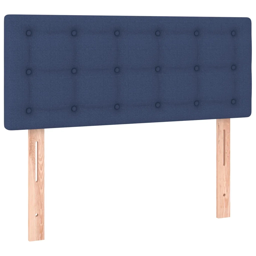 Giroletto a Molle con Materasso Blu 80x200 cm inTessuto
