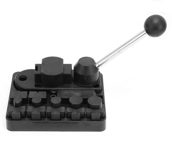 Strumento multifunzionale per lavorazione di gioielli - Orecchini pieghevoli - Creazione di anelli - Materiale duraturo - Facile da utilizzare