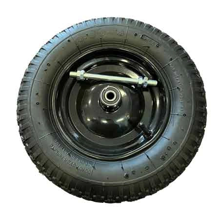 RUOTA CARRIOLA PNEUMATICA IDEAL STAR mozzo 110 mm - asse corto 170 mm - IDEAL STAR