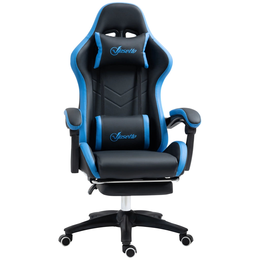 Sedia da Gaming ¨C Minimal ¨C Blu e Nero