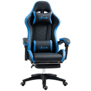 Sedia da Gaming ¨C Minimal ¨C Blu e Nero