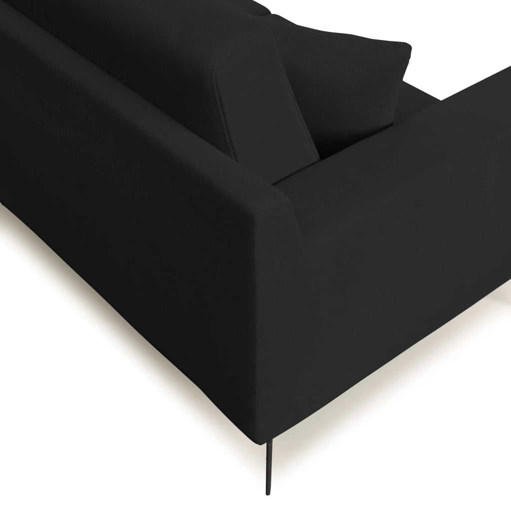 Prestige Divano design moderno T11 186 cm nero