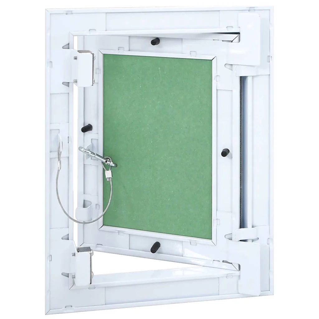 Pannello di Accesso Verde e Argento 20 x 25 cm 4018450
