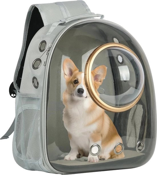 Zak per Animali da Compagnia trasparente, adattabile e ergonomico, ideale per passeggiate e viaggi