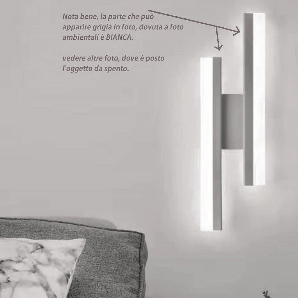 Applique Lampada da parete per muro a LED 10W moderna doppia Luce per interno
