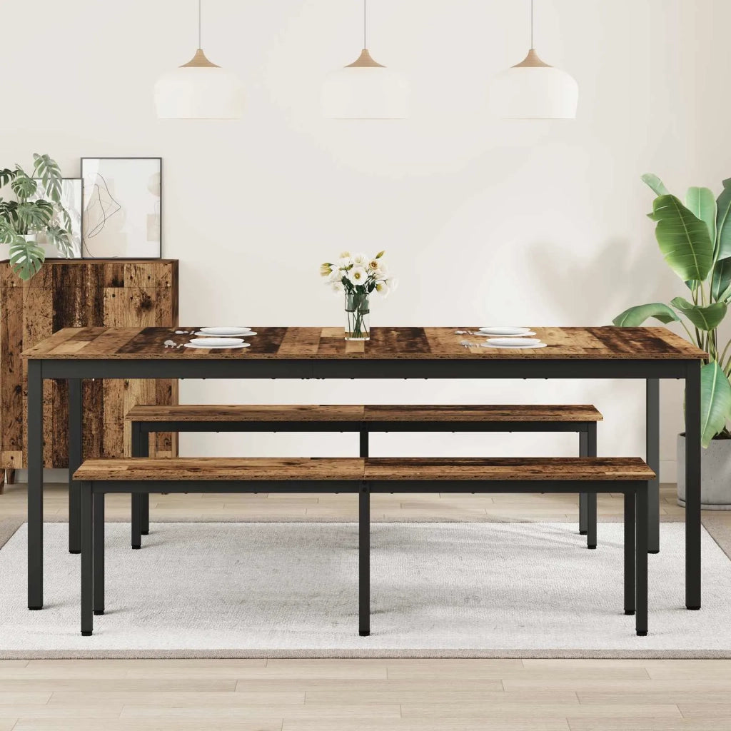 Tavoli da pranzo 2 pcs 200 x 100 x 75 cm Legno multistrato 3415388