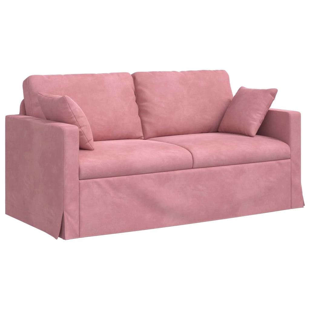Set di divani 2 pcs Rosa 158 x 78 x 80 cm Velluto 3407555