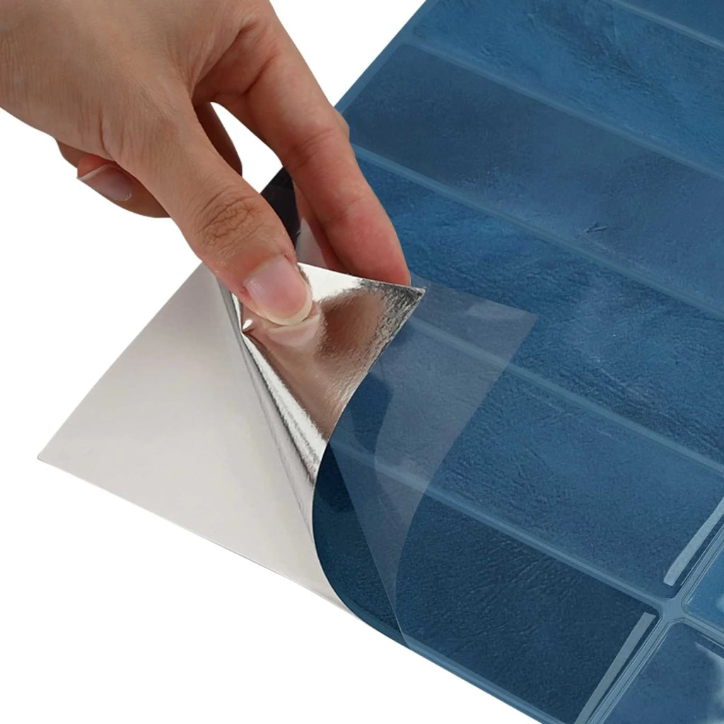 Piastrella Rettangolare 50 pcs Blu 29 x 23 x 0,08 cm 42046167