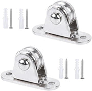 Set di Carrelli Metallici per Funi Premium - 2 pezzi