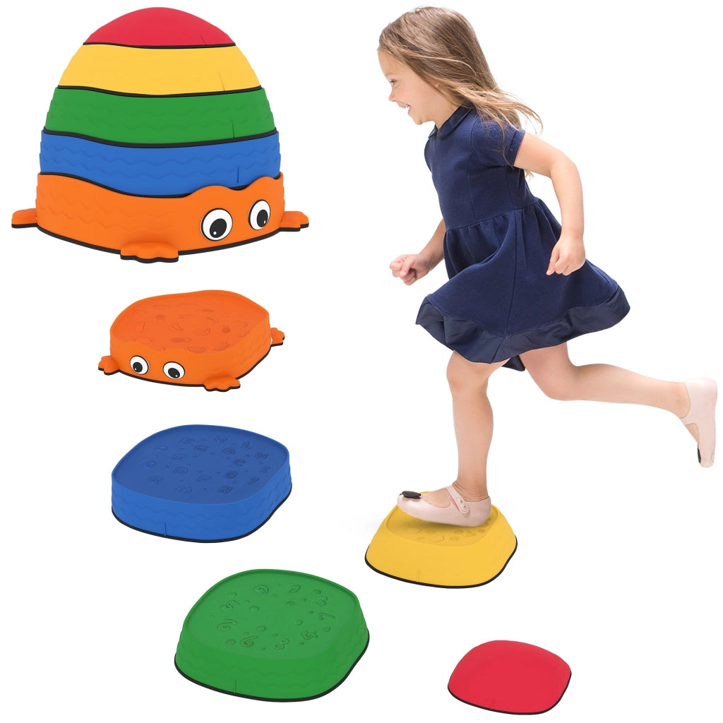 Set 5 Pietre Equilibrio Bambini ¨C Minimal ¨C Multicolore