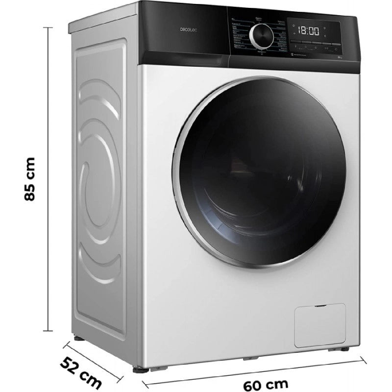 CECOTEC 02466 - Lavatrice Bolero DressCode 8500 Inverter A