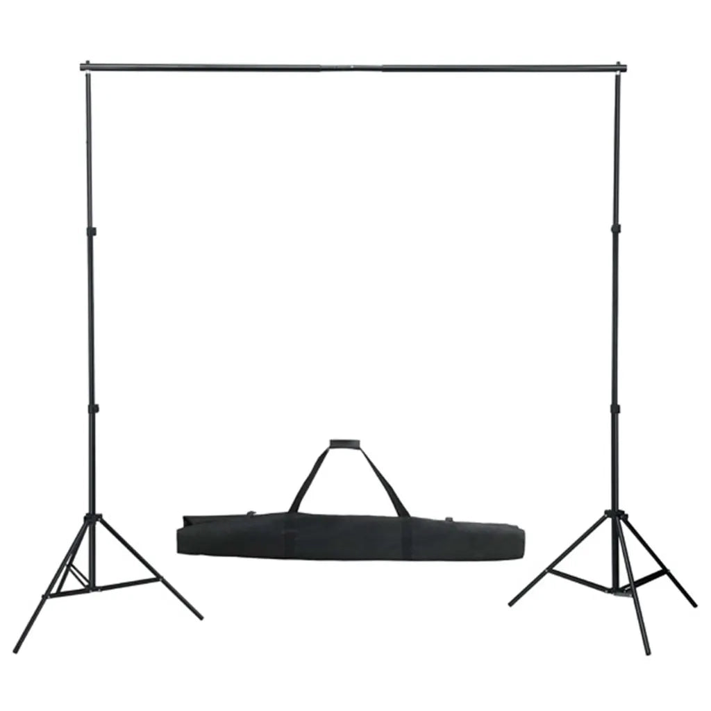 Kit per Studio Fotografico con Luci Softbox e Fondale 3055058