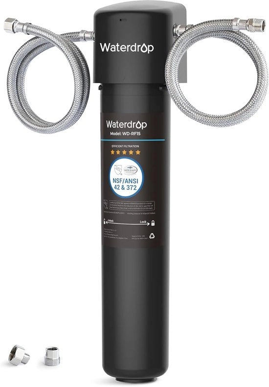 Filtro Acqua sotto il Lavandino - Sistema Filtro Acqua - 60.000 Litri - Alta Capacità