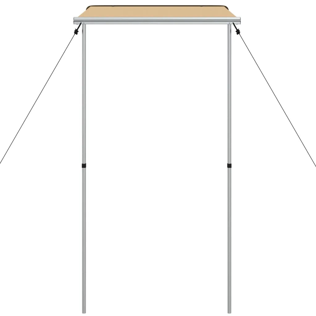 Tendalino per Camper e Roulotte 1,2x2x2,15 m Beige 148133