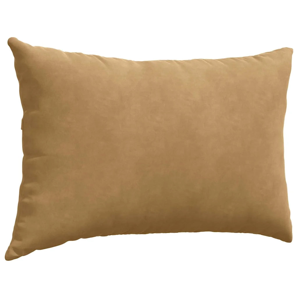 Cuscini da Divano 2 pz | Cuscini per sedie Marrone 60 x 40 cm Tessuto in Cords