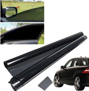 Schermo di Privacy Auto Tint Film - 50 x 300 cm Verduisterastraente per Camper e Auto - con Protezione UV - Isolante Termica per Auto - Film Zonwerente Nero (VLT 70%)