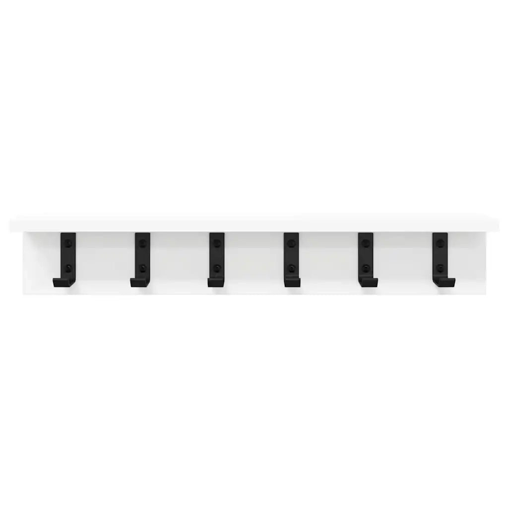 Appendiabiti a muro Bianco 60 x 10,5 x 10,5 cm CFW4706157