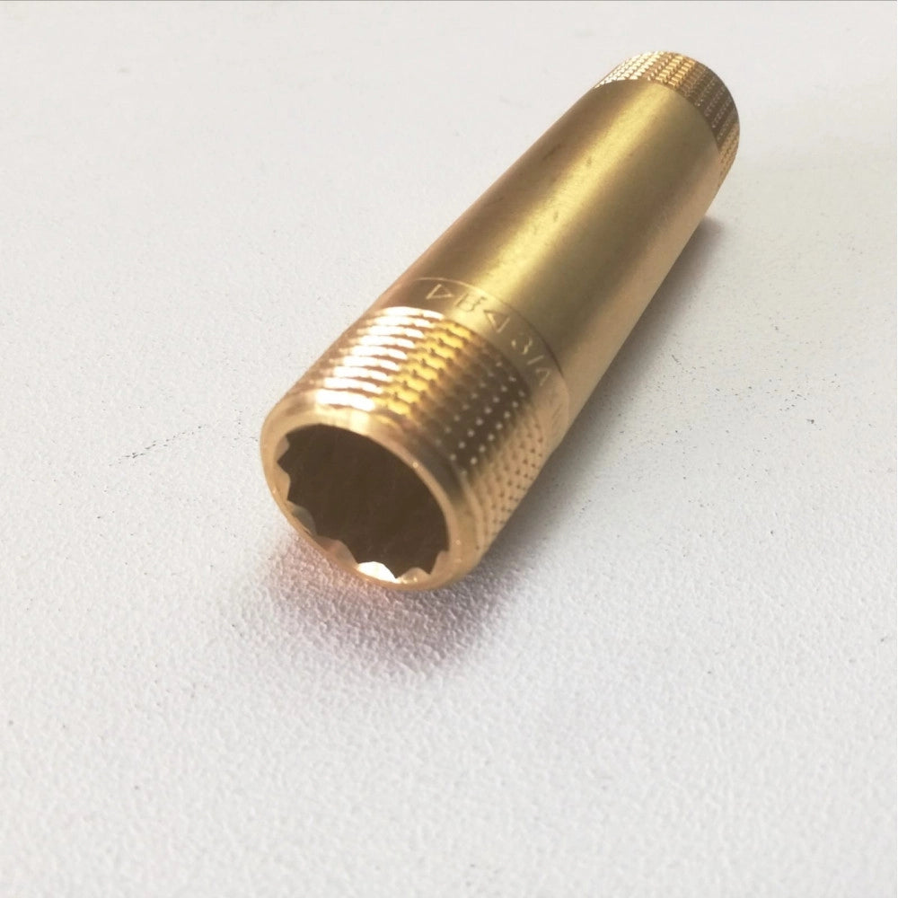 Tronchetto vite da 3/4 x 200mm di prolungamento in ottone