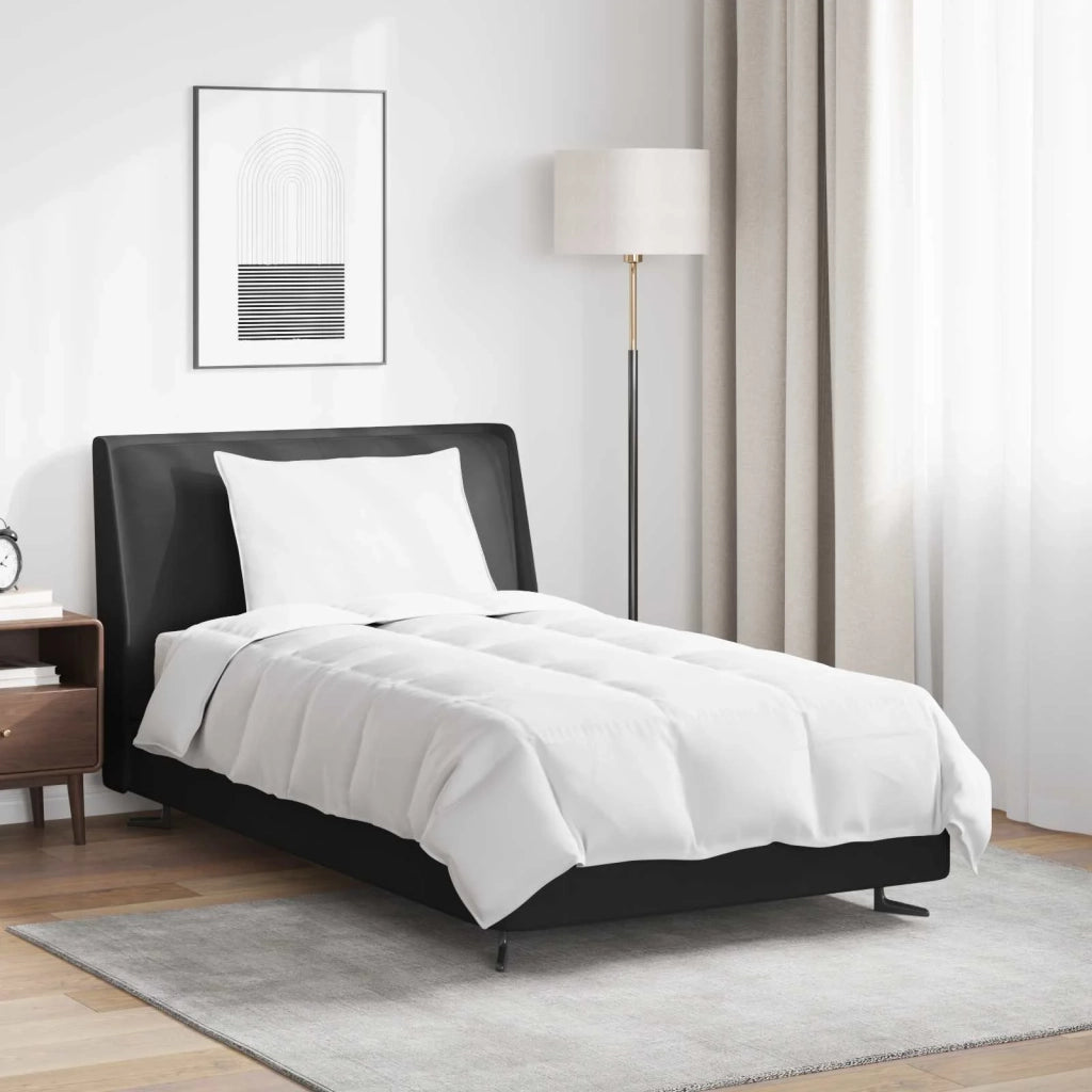 Duvet Estivo con cuscino 2 pcs Bianco Piuma d'anatra 3376271