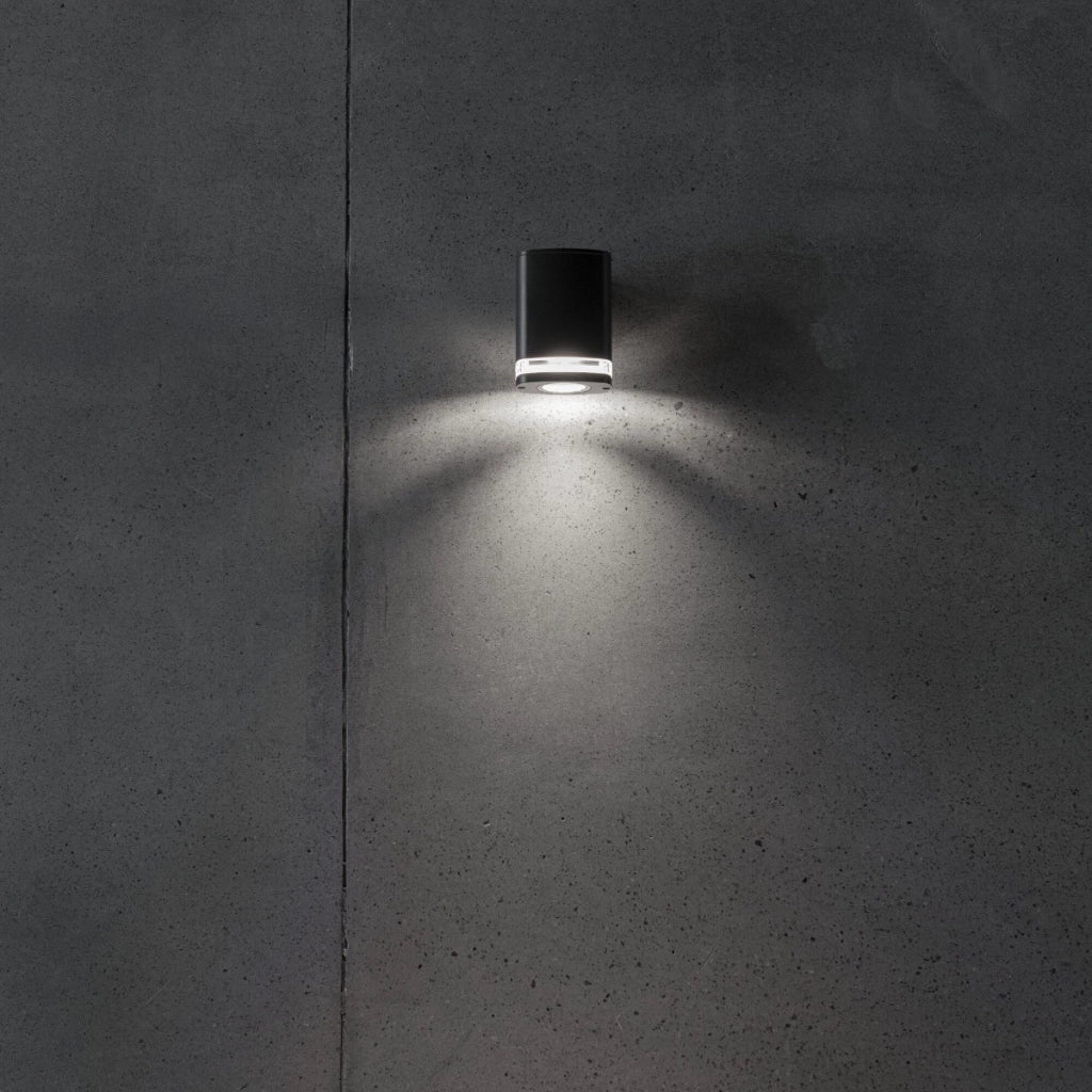 Applique esterna ovale moderna grigia 2xGU10 IP54 Kanlux