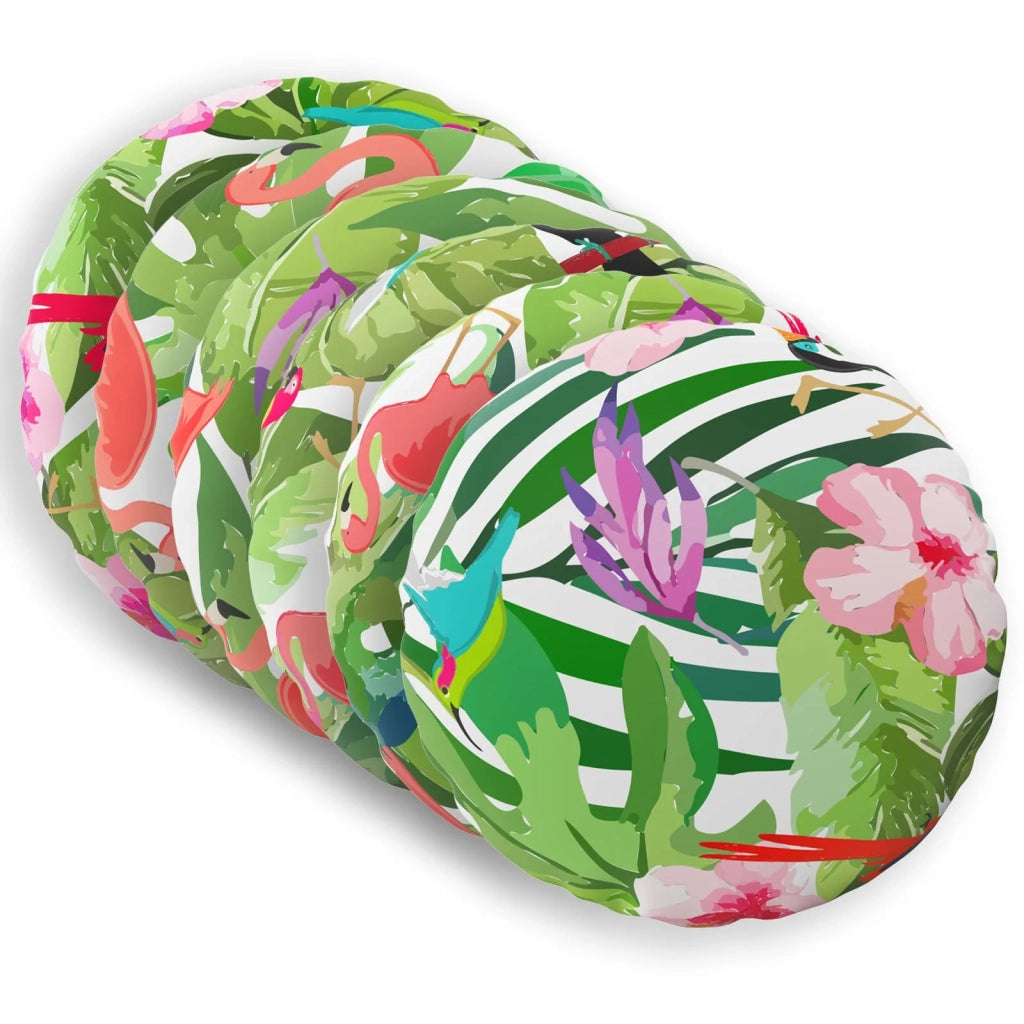 Federa 6 pcs HEERLEN Multicolore Ø 40 cm Poliestere 922352