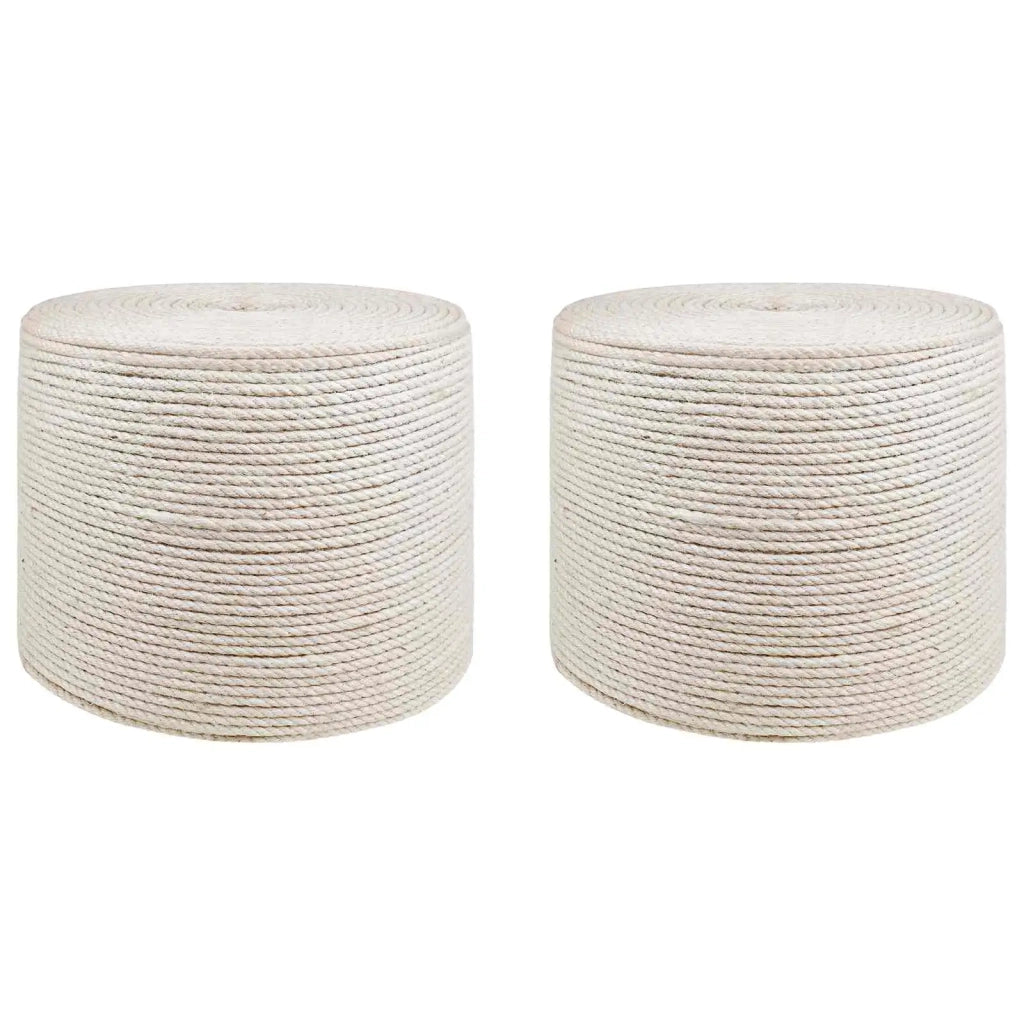 Spago in juta 2 pz 2 Bianco 100% juta Tossa CFW4726611