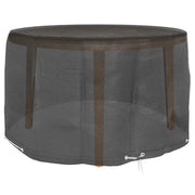 Copertura Mobili da Giardino con 6 Occhielli Ø125x75 cm Rotonda 319288