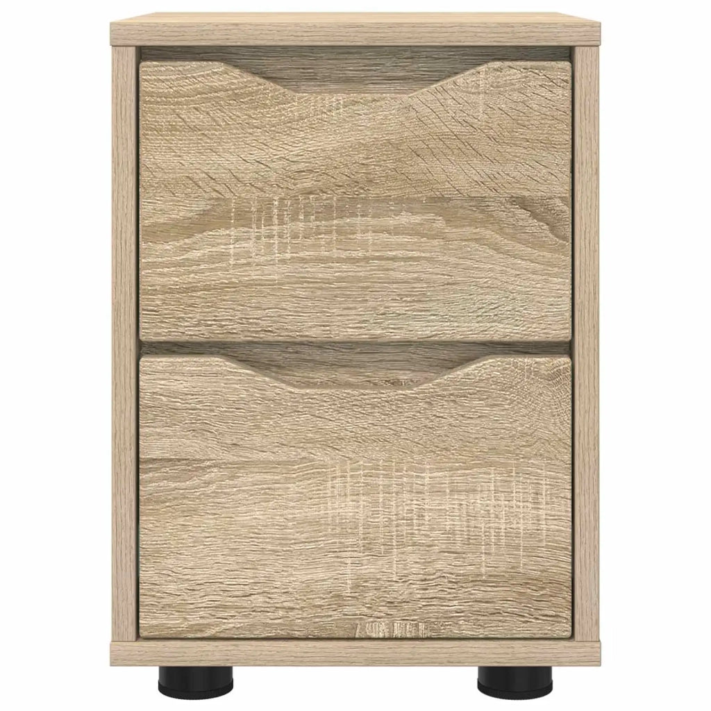 Comodino Rovere Sonoma 30,5 x 30 x 43 cm Legno multistrato 888801