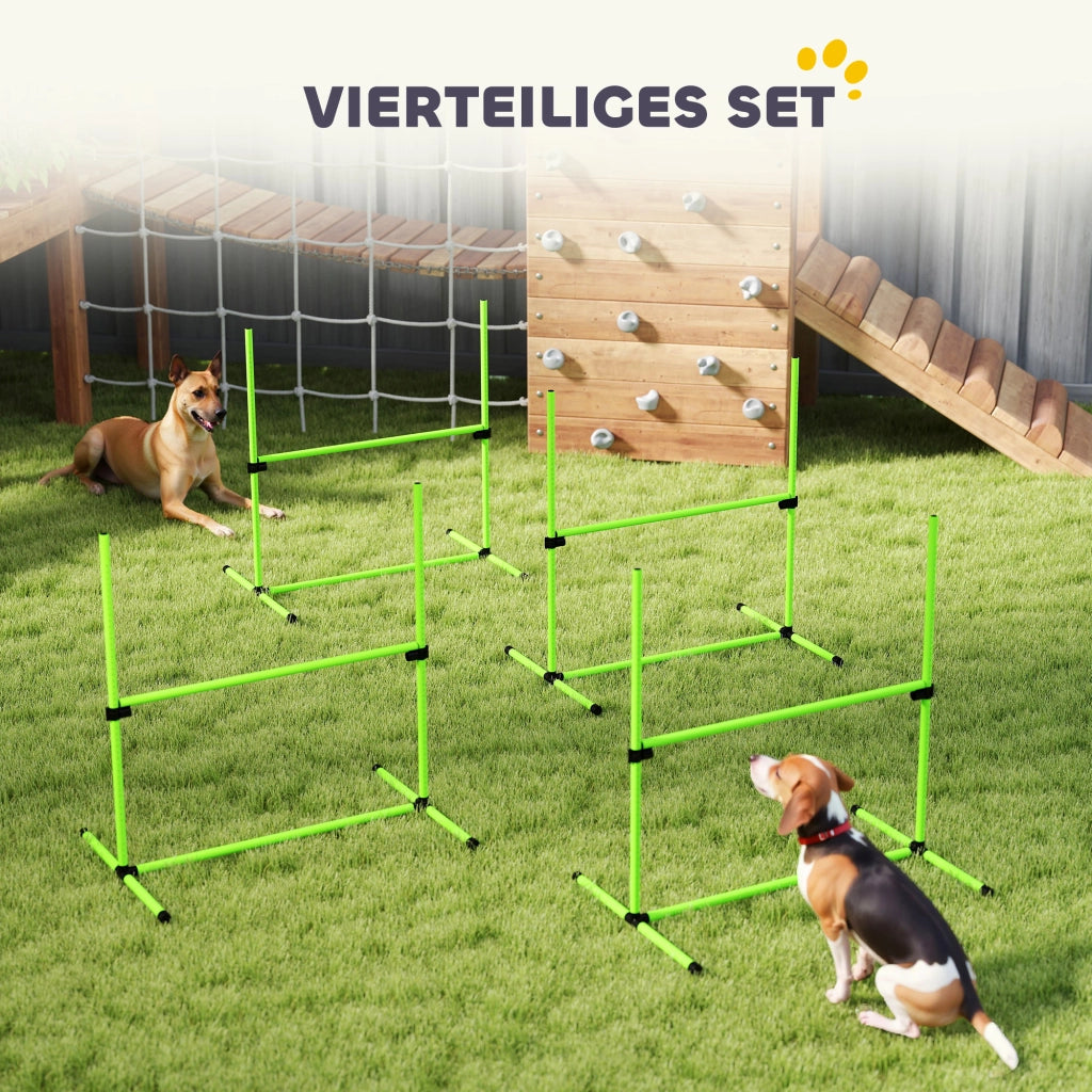 Set Agility per Cani ¨C Minimal ¨C Verde 99x65x94 cm
