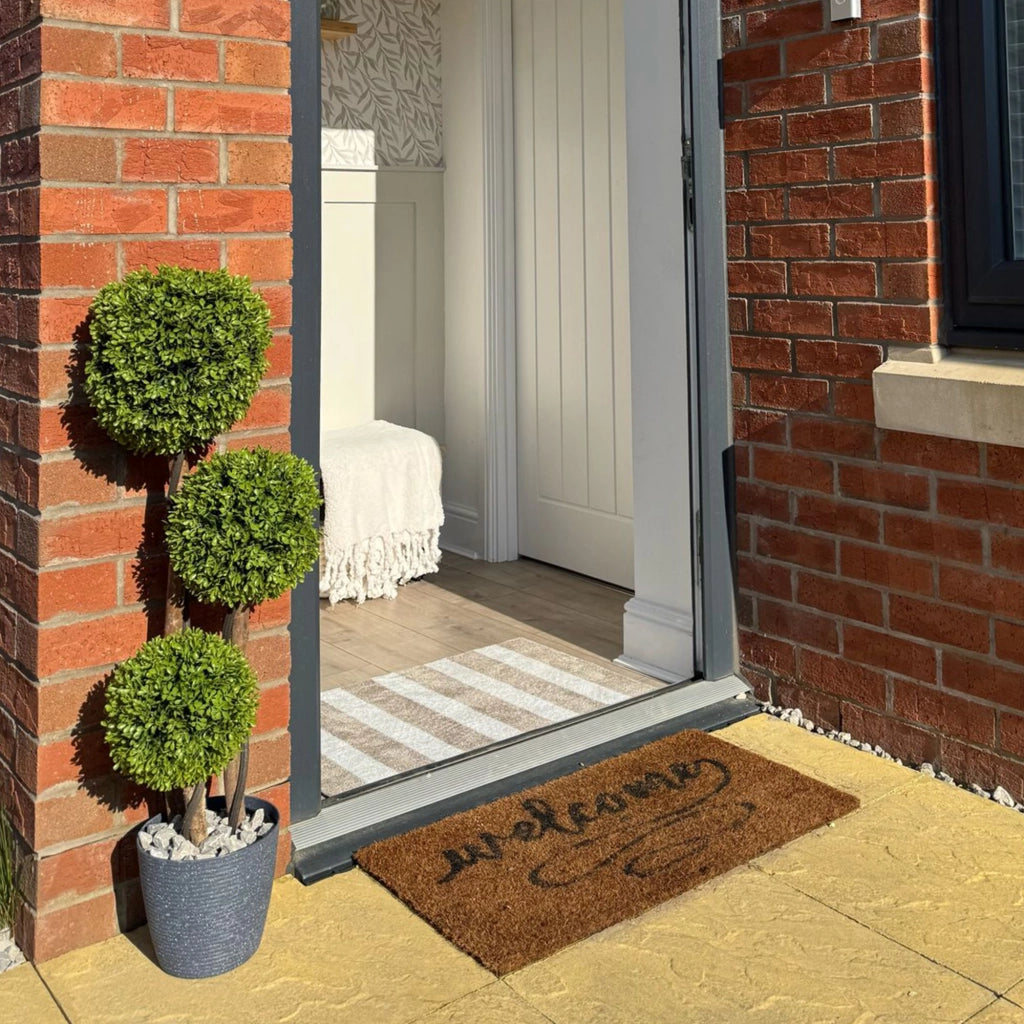 Pianta Artificiale Buxus ¨C Minimal ¨C Verde e Nero