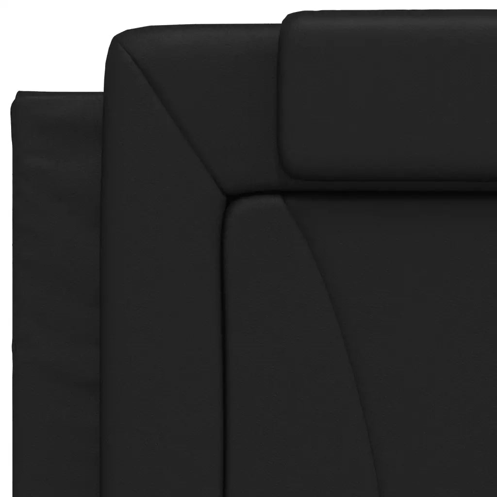 Cuscino Testiera Viana Nero 80 cm in Similpelle 374760
