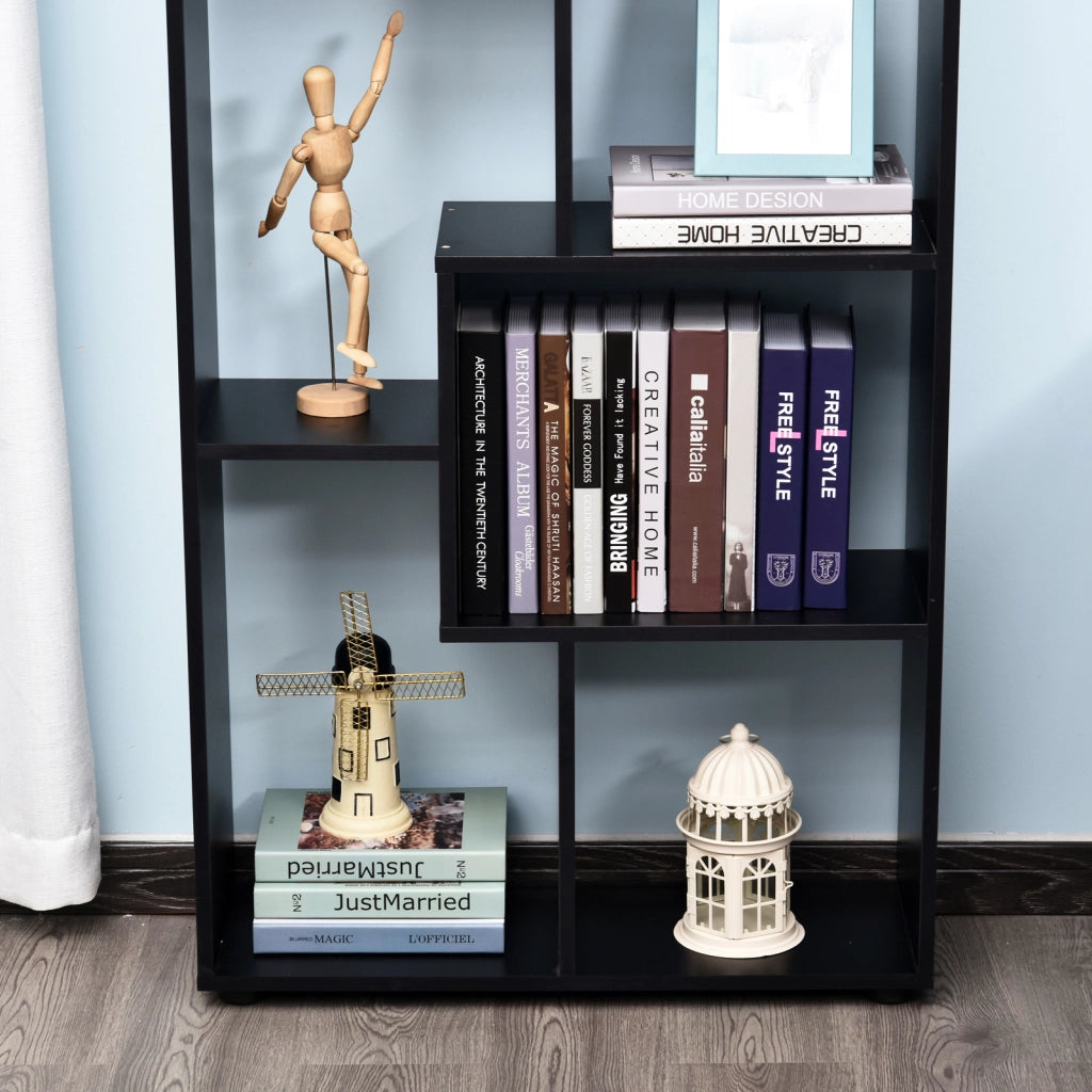 Libreria Moderna Stretto ¨C Minimal ¨C 70x24x178 cm Nero