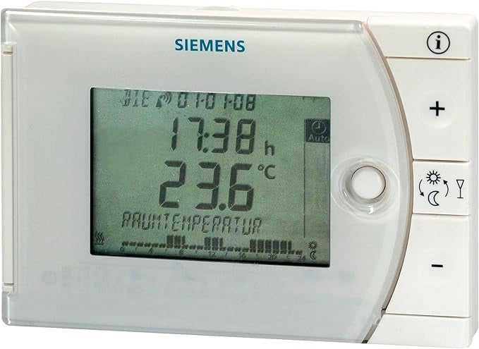 Cronotermostato ambiente giornaliero digitale REV13 Siemens